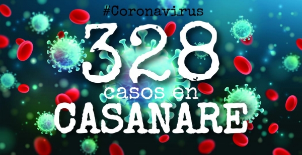 Casanare llegó a 328 casos de Coronavirus