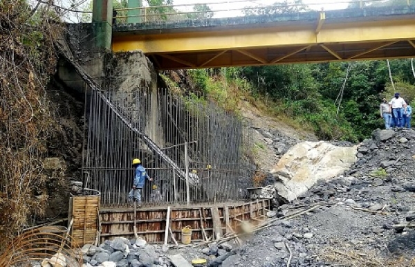 Puente en peligro de colapso es intervenido por la Gobernación de Casanare