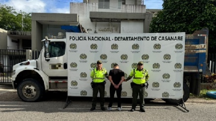 Policía recuperó volqueta que había sido reportada como robada