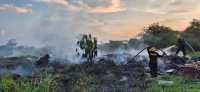 En Yopal una quema de basuras terminó convertida en incendio