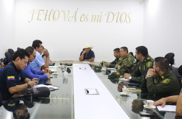 Encuentro de Seguridad y Convivencia Ciudadana en Hato Corozal