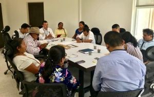 Agendan espacios de participación para comunidades afrocolombianas e indígenas