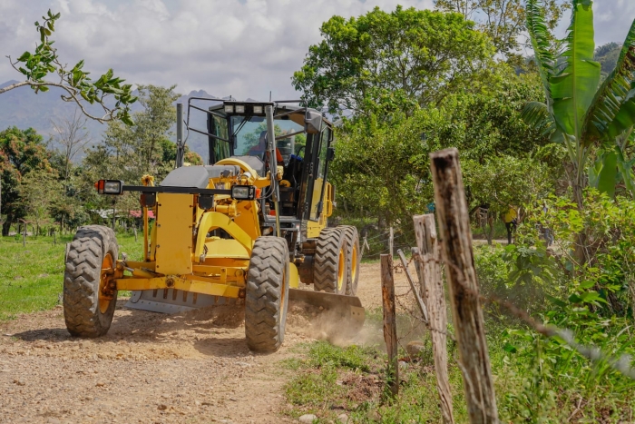 En Támara arrancó intervención a vía convertida en trocha