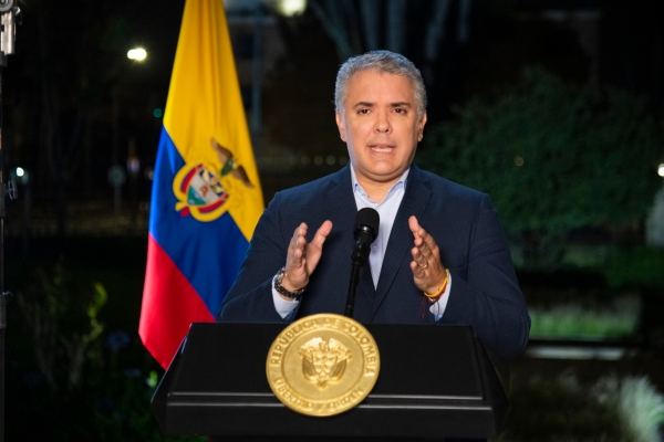 Iván Duque ordenó el máximo despliegue de Fuerza Pública para desbloquear las vías en Colombia