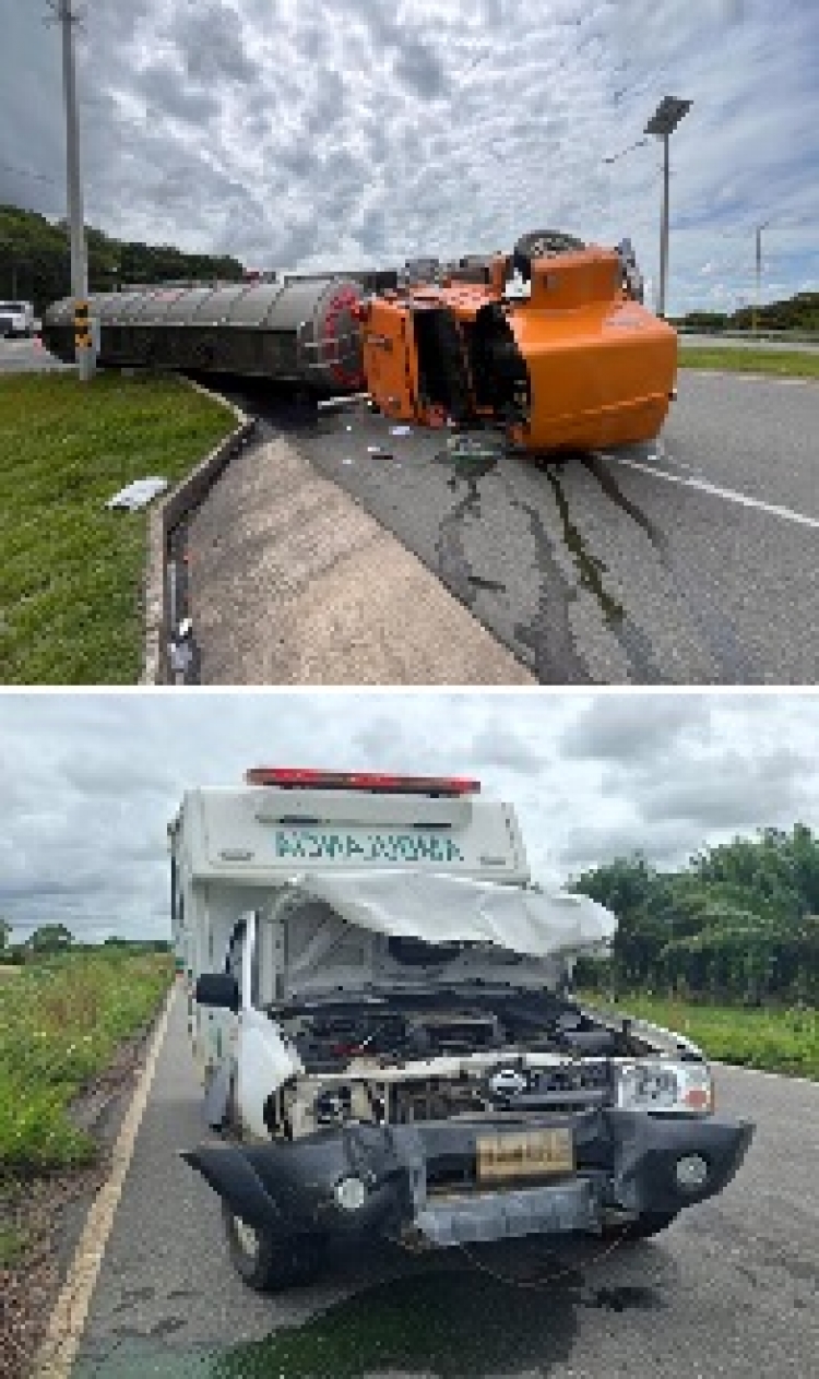 Una mañana muy accidentada