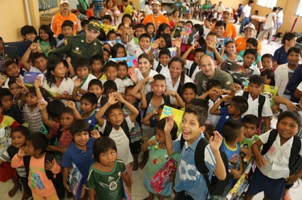 Fuerza Aérea lideró Jornada de Apoyo al Desarrollo en Cubará, Boyacá
