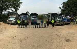 Capturados 5 hombres por transportar ganado de contrabando desde el norte de Casanare