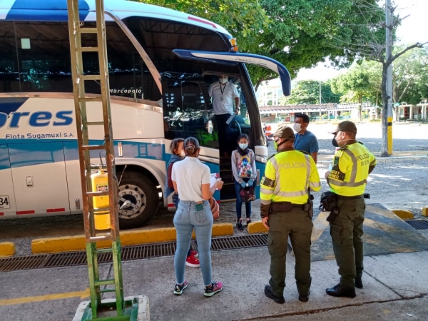 Prohibieron las ventas ambulantes en el terminal de Yopal