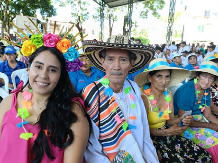 Sabanalarga se lució en el Encuentro Departamental del Adulto Mayor