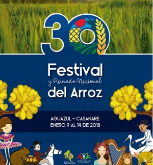 Festival y Reinado Nacional del Arroz, la próxima semana en Aguazul