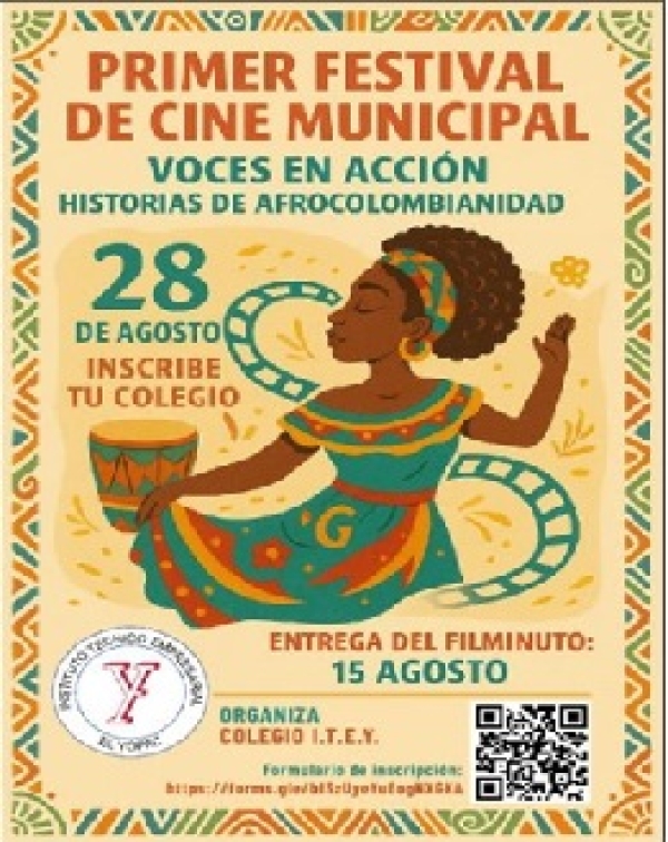 Estudiantes de Yopal organizan festival de cine sobre la herencia afrocolombiana