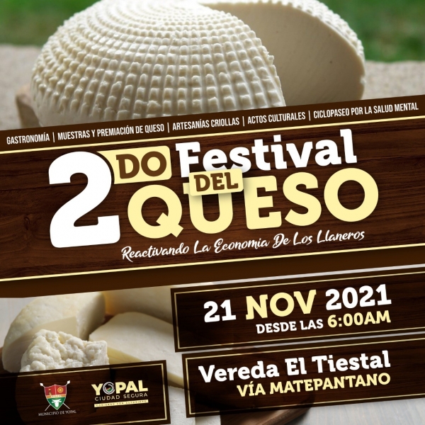 Segundo Festival del Queso se realizará este domingo en la vereda El Tiestal