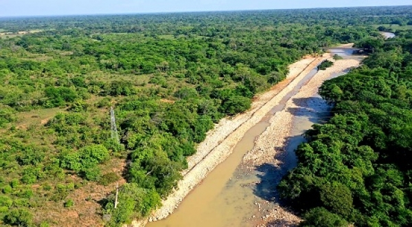 Canalizaron La Niata en un tramo de 700 metros