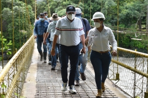 Alcalde de Yopal supervisó obras de mantenimiento en la bocatoma La Tablona