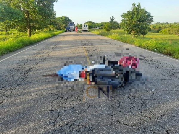 Falleció motociclista tras chocar contra un semoviente al norte de Casanare