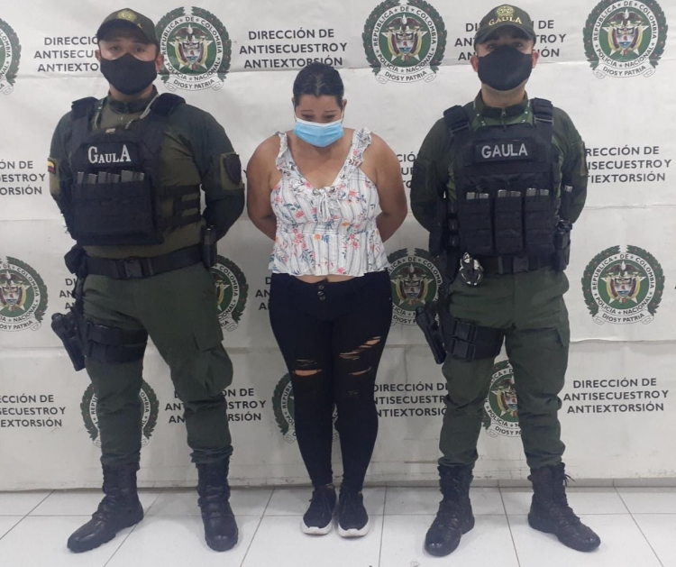 Cárcel para mujer encargada de recaudar dineros producto de extorsión en Casanare