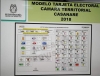 Casi lista la tarjeta electoral para las votaciones al Congreso
