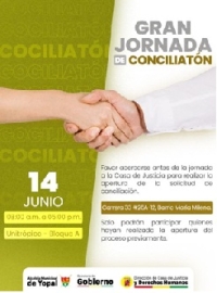 Hoy en Unitrópico se llevará a cabo jornada gratuita de conciliación