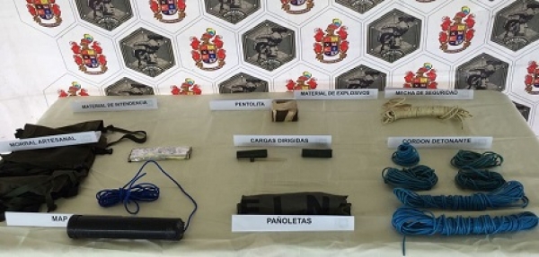 Explosivos al parecer del ELN, halló el Ejército en Hato Corozal