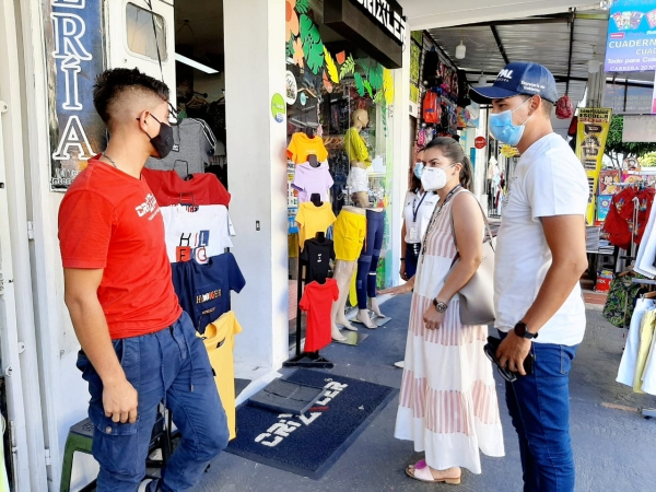 Volvieron las sensibilizaciones a comerciantes por la ocupación del espacio público en Yopal