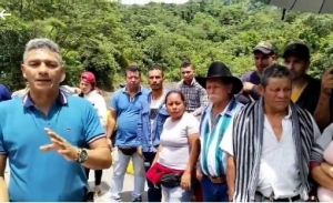 Protestas en el sector de Quebrada Negra cerraron vía del Cusiana