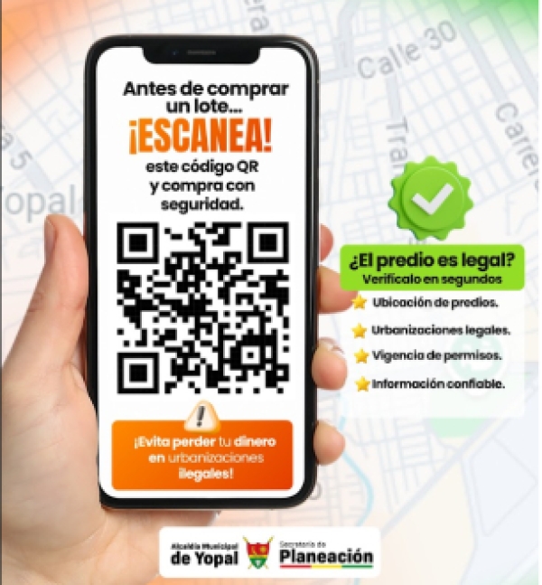 La Alcaldía de Yopal implementa sistema de verificación de proyectos urbanísticos mediante código QR