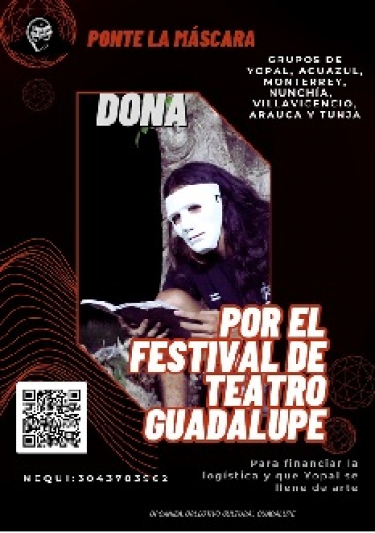 Con donatón, buscan realizar segunda versión del festival de teatro de Yopal