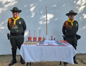 Policía incauta 3 kilos de pólvora en Yopal durante el Plan Navidad Familias Felices