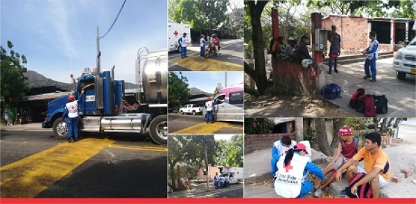 Cruz Roja Seccional Casanare acompañó plan retorno