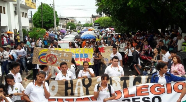 Proponen que estudiantes no hagan parte de movilizaciones sociales en Yopal