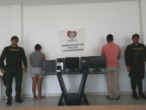 Capturados responsables de hurto a escuela de la Chaparrera