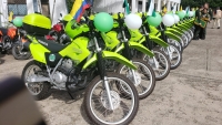39 motocicletas fueron entregadas a la Policía de Casanare