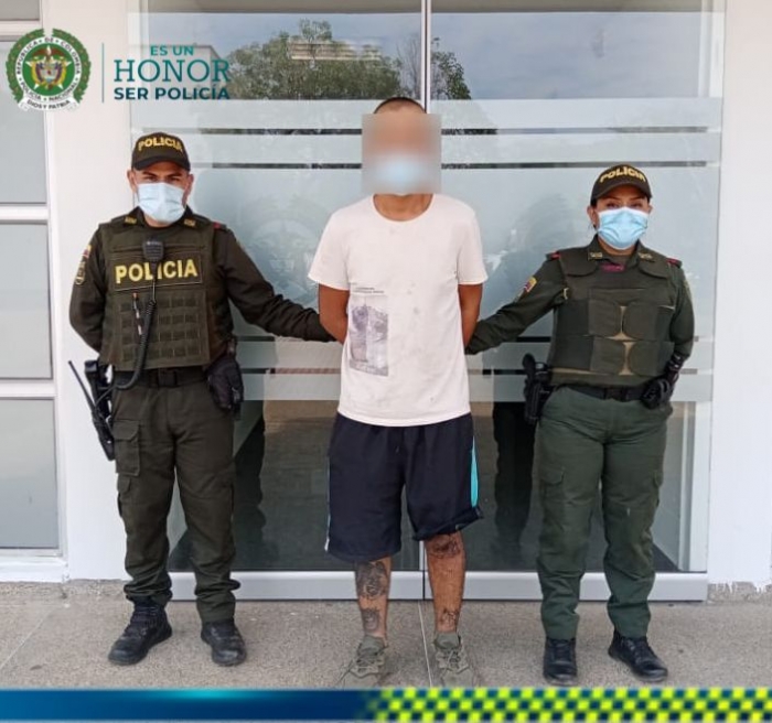 Capturados por atraco a transportador en Estación de Servicio tenían antecedentes judiciales