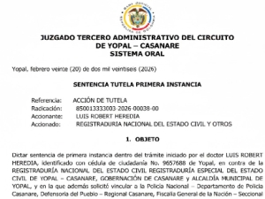 Punto de escrutinio se queda en la granja de Unitrópico