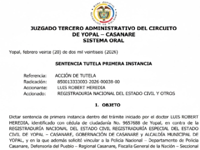 Punto de escrutinio se queda en la granja de Unitrópico