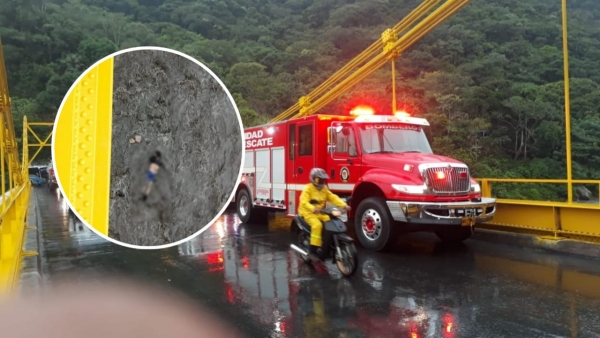 Suicidio en el puente La Cabuya de Yopal