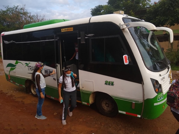 Estudiantes de Morichal regresaron a clases presenciales con autocuidado