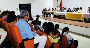 Se instalaron mesas de diálogo para la doble calzada Aguazul - Yopal