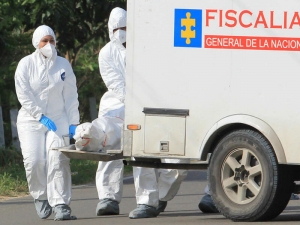 Cadáver hallado en zona rural de Yopal estaba enterrado y envuelto en una sábana