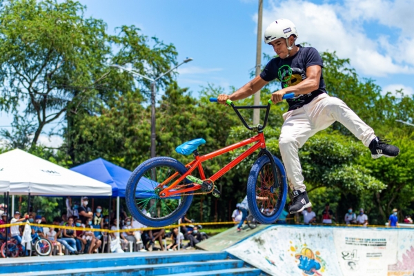 Volvió a brillar el parque extremo en Yopal