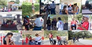 Cruz Roja brinda servicio de RCF para población migrante