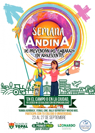 Yopal se alista para Semana Andina 2019 de prevención de embarazos en adolescentes