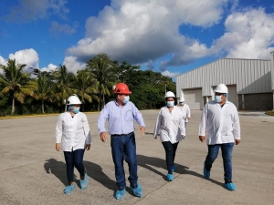 Alcaldesa de Aguazul visitó la planta de yuca y almidones de Sucre, una de las obras que más beneficia al sector agropecuario en ese departamento