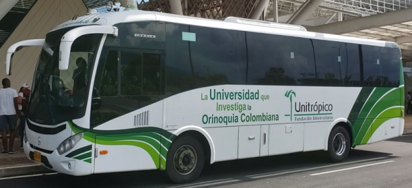 Unitrópico pone a disposición su bus para el retorno de estudiantes casanareños desde Boyacá