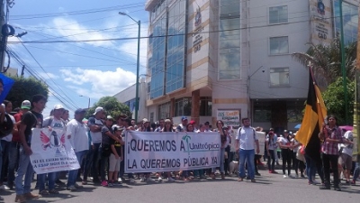 En la movilización nacional, Casanare exigió una universidad pública