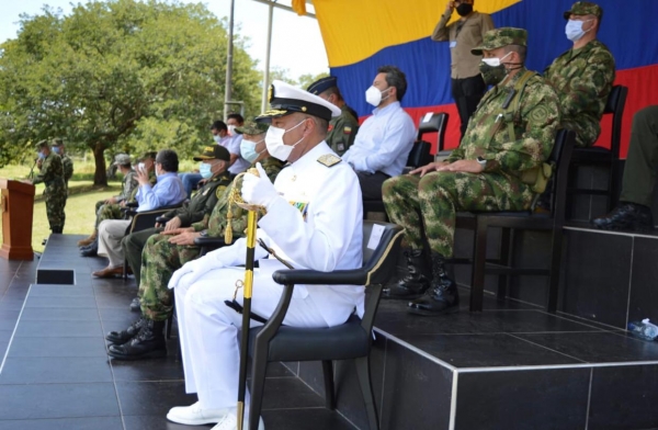 Un vicealmirante es el nuevo comandante del Comando Conjunto N.4 &#039;Orinoquia&#039;