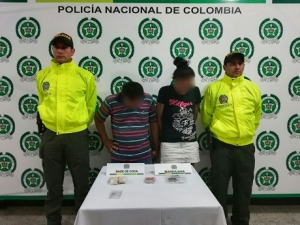 Pareja expendedora de alucinógenos cayó cerca de colegio en Yopal