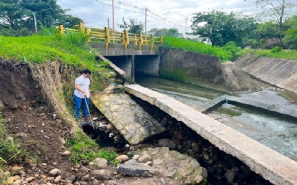 Alcaldía de Yopal aseguró que busca solución definitiva para el canal de aguas lluvias Caño Seco