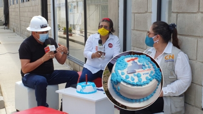 Con una torta, se conmemoraron los 9 años sin la planta de agua de Yopal