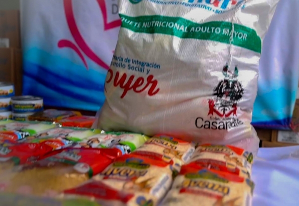 Inicia entrega de paquetes nutricionales para adultos mayores en Casanare